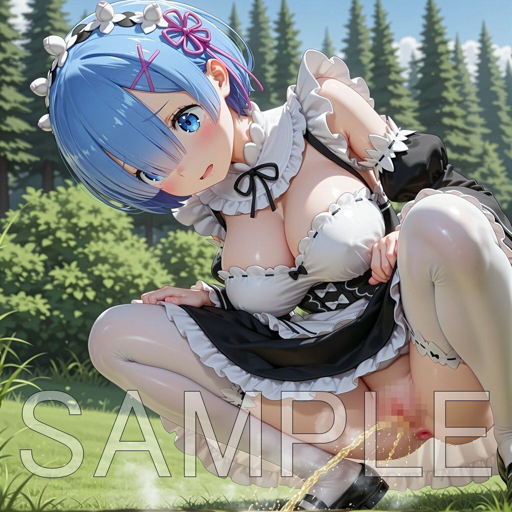 サンプル画像2:草原野ションレムりん(はいいろ) [d_679283]