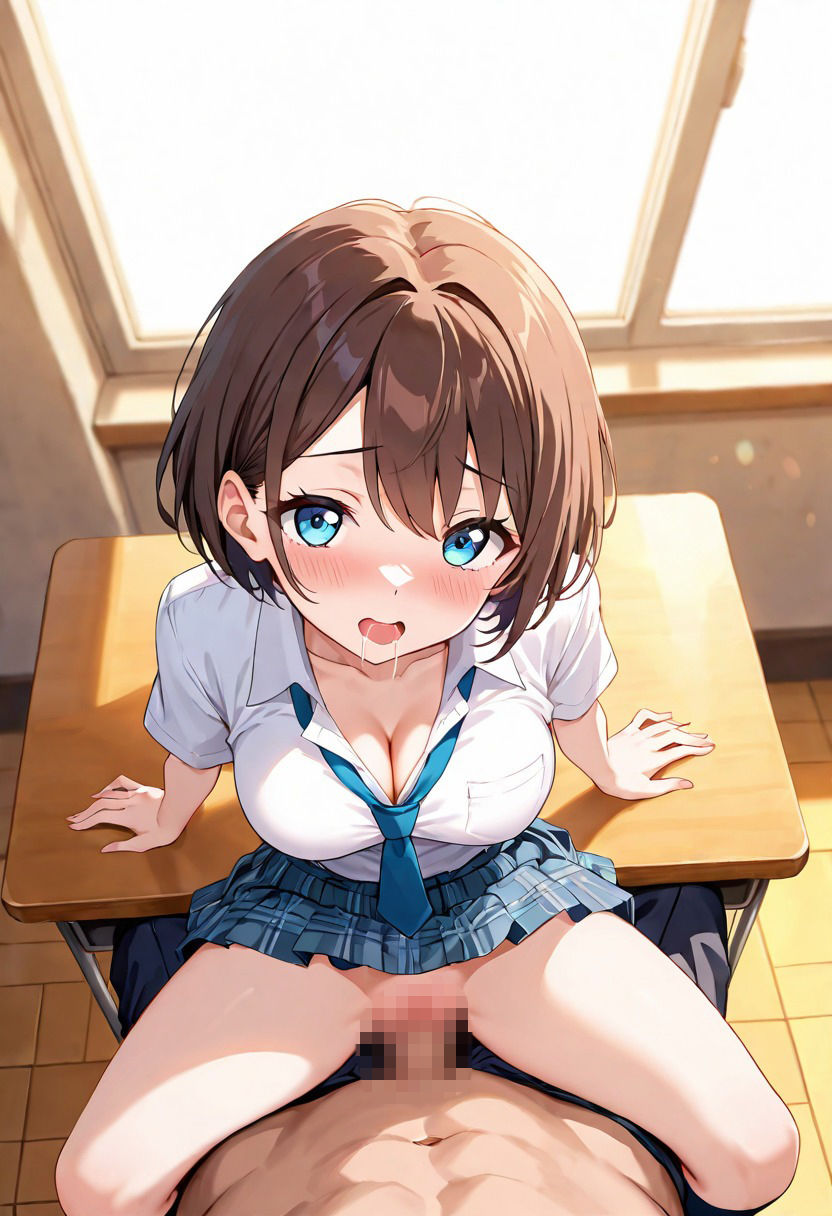 モテないクラスの男子による美少女同級生に性指導 画像2