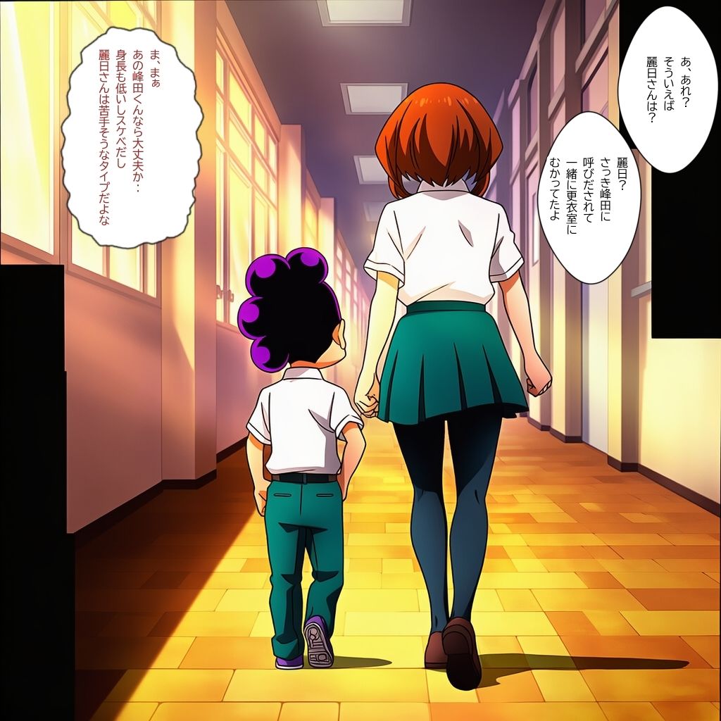 サンプル画像1:クラスの1軍女子に童貞の僕が喰べられちゃうお話(ベロベロ) [d_679309]