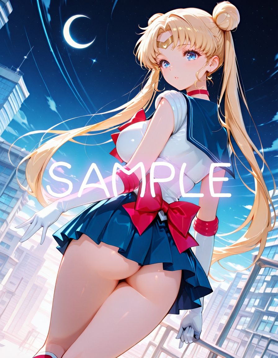 サンプル画像1:変身ヒロインの深夜の性事情 月野う〇ぎ編(あぷりこっと) [d_679315]