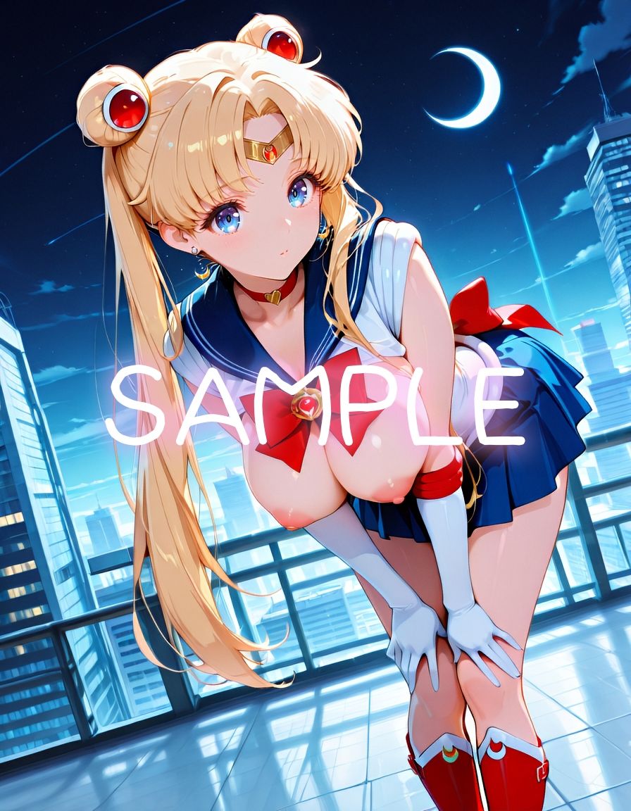 サンプル画像2:変身ヒロインの深夜の性事情 月野う〇ぎ編(あぷりこっと) [d_679315]