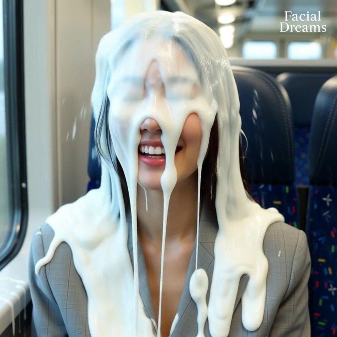 サンプル画像5:Fluid Dreams  白い朝の出来事  電車編【Vol.1】前編(FacialDreams) [d_679370]