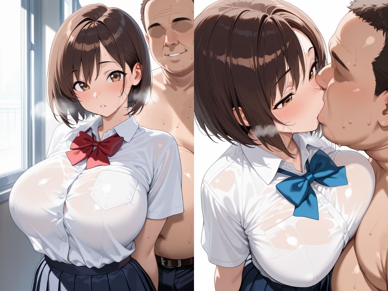 サンプル画像1:催●支配で強●中出し〜女子校生の処女マンコをオナホ化する話〜(ウツロビ夜話) [d_679374]