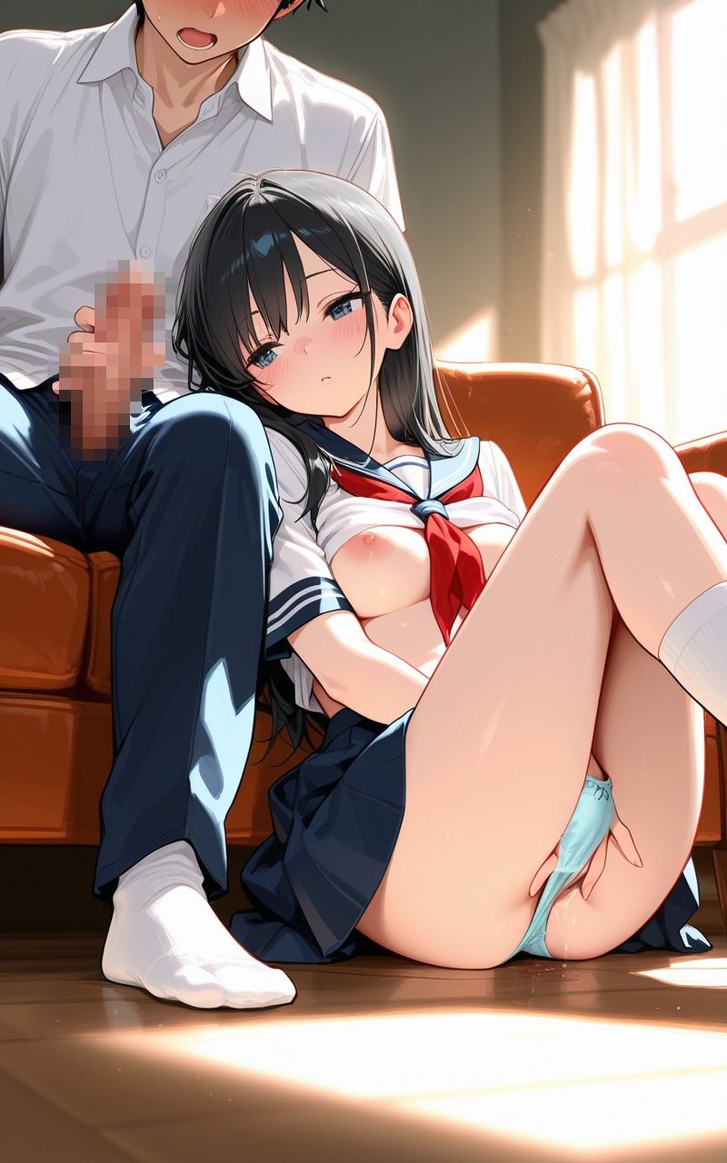 サンプル画像4:学年1の優等生美女に性処理授業受けさせてみた件(ミカミカ堂) [d_679378]