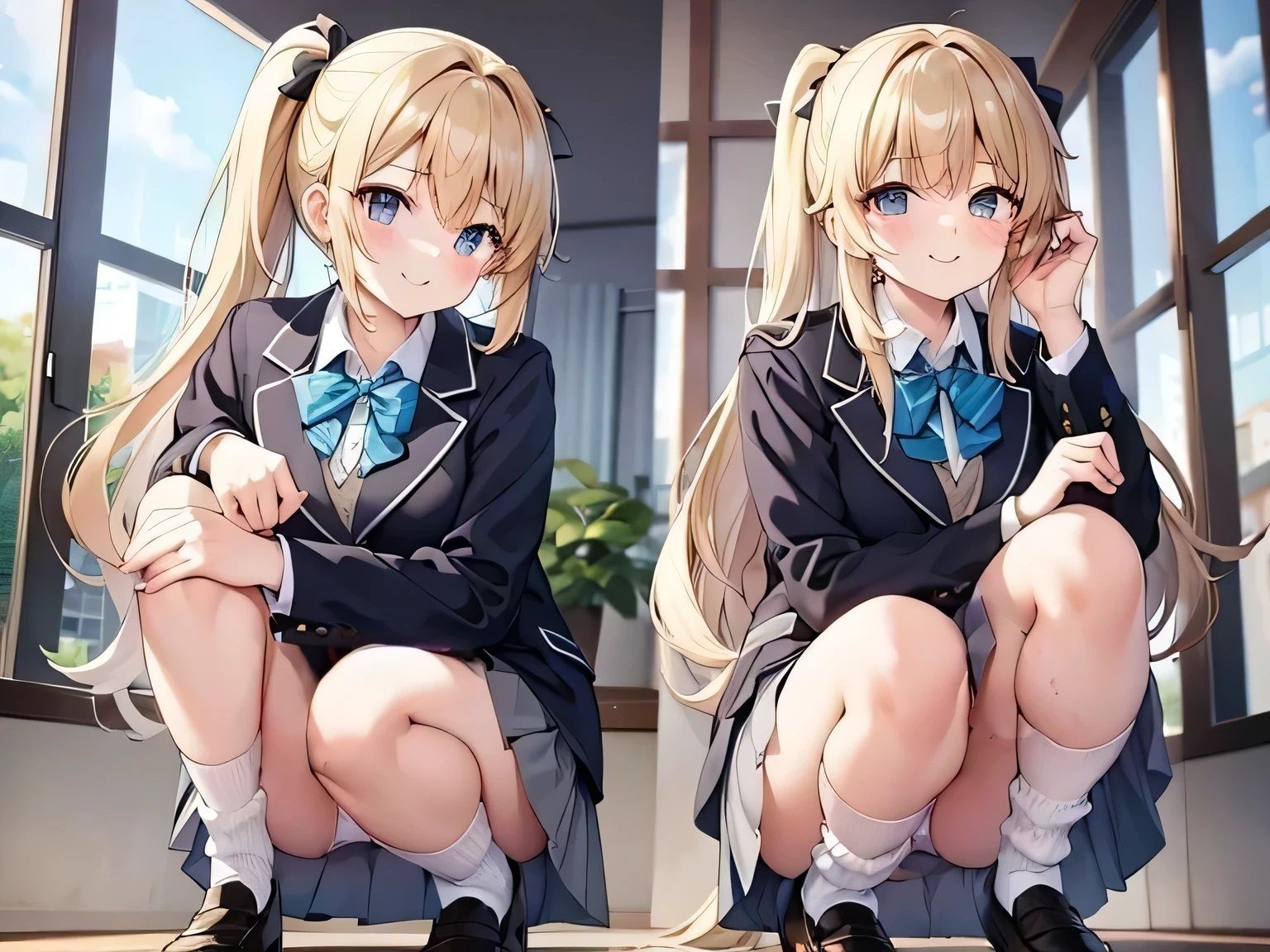 パンチラの素晴らしさ（JK編）  その3 画像1