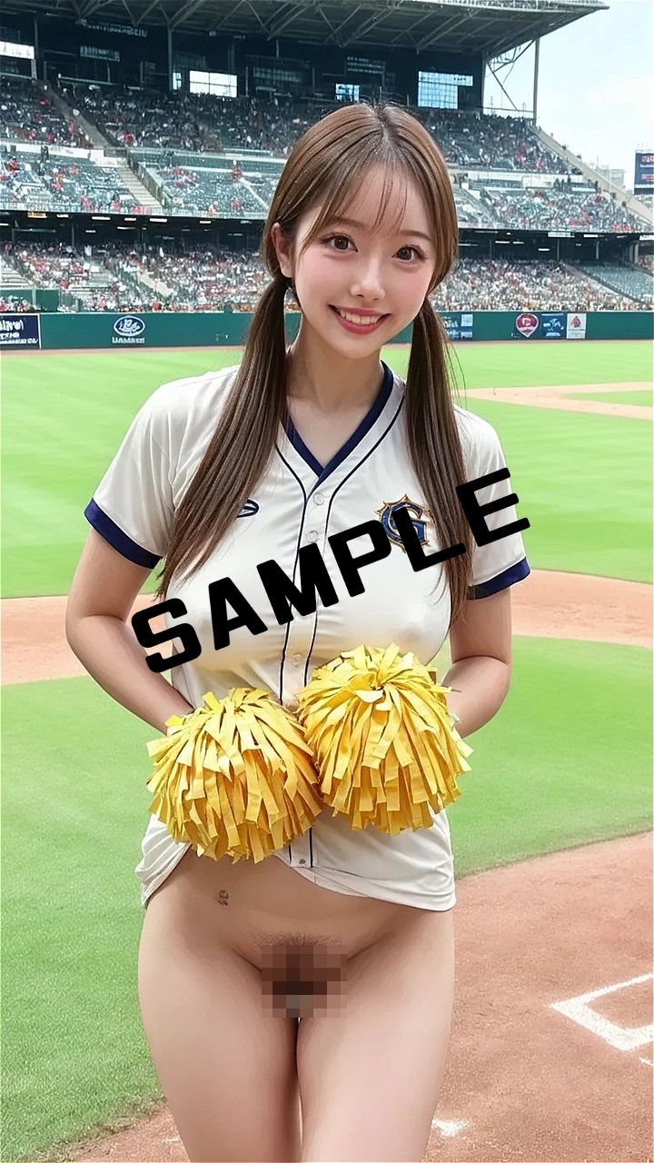 AIフェチフォト集vol.36 チアリーダーフェチ  後編  AI Motion Study vol.07 ― チアリーダーの呼吸 ― 画像1