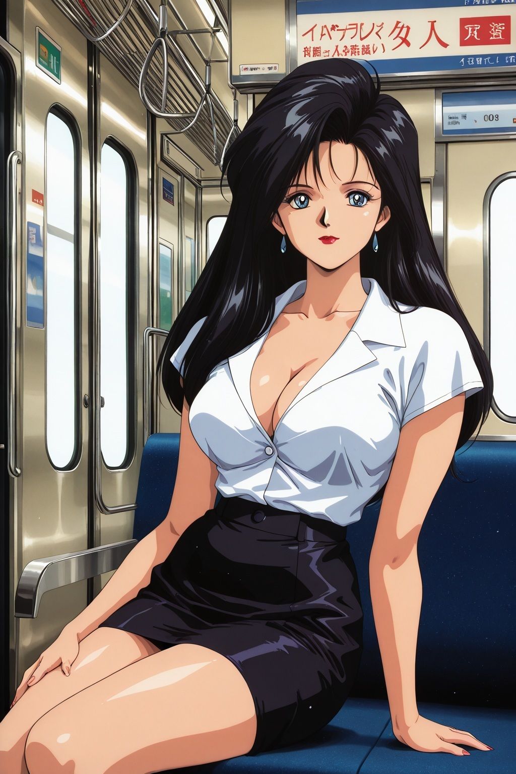 通勤電車で痴●されたグラマラスおんな教師 画像1