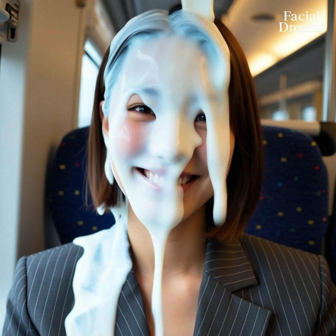 サンプル画像3:Fluid Dreams 白い朝の出来事 電車編【Vol.1】後編(FacialDreams) [d_679407]