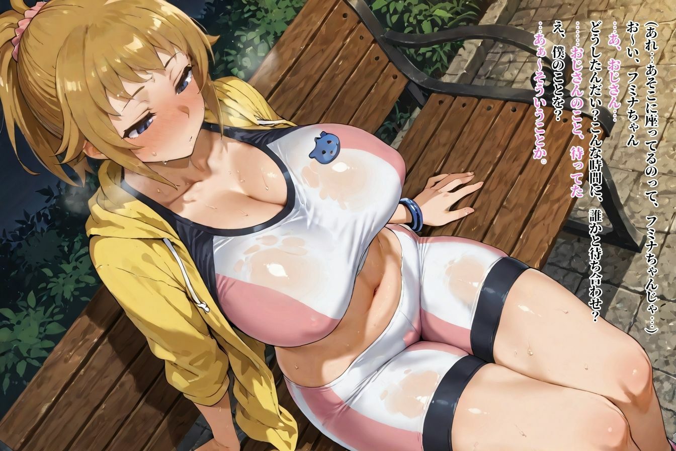 サンプル画像4:ぱぱ活◯◯生FMNちゃんがおじさんのマゾメスちんぽ奴●になるまで（はーと）(NTRELION) [d_679423]