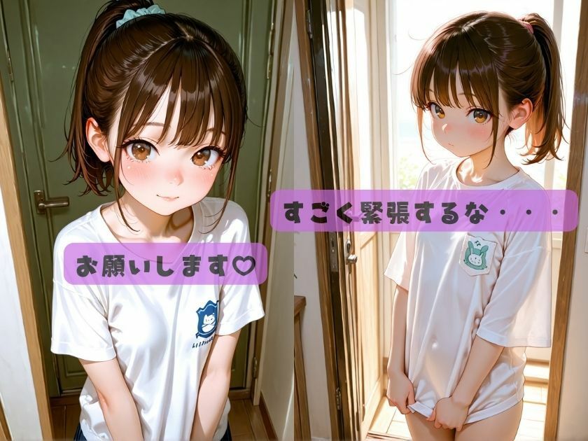 サンプル画像1:ユリちゃんはキモイお爺ちゃんの言いなり(ロリのりな女子校生ちっぱいランド) [d_679454]