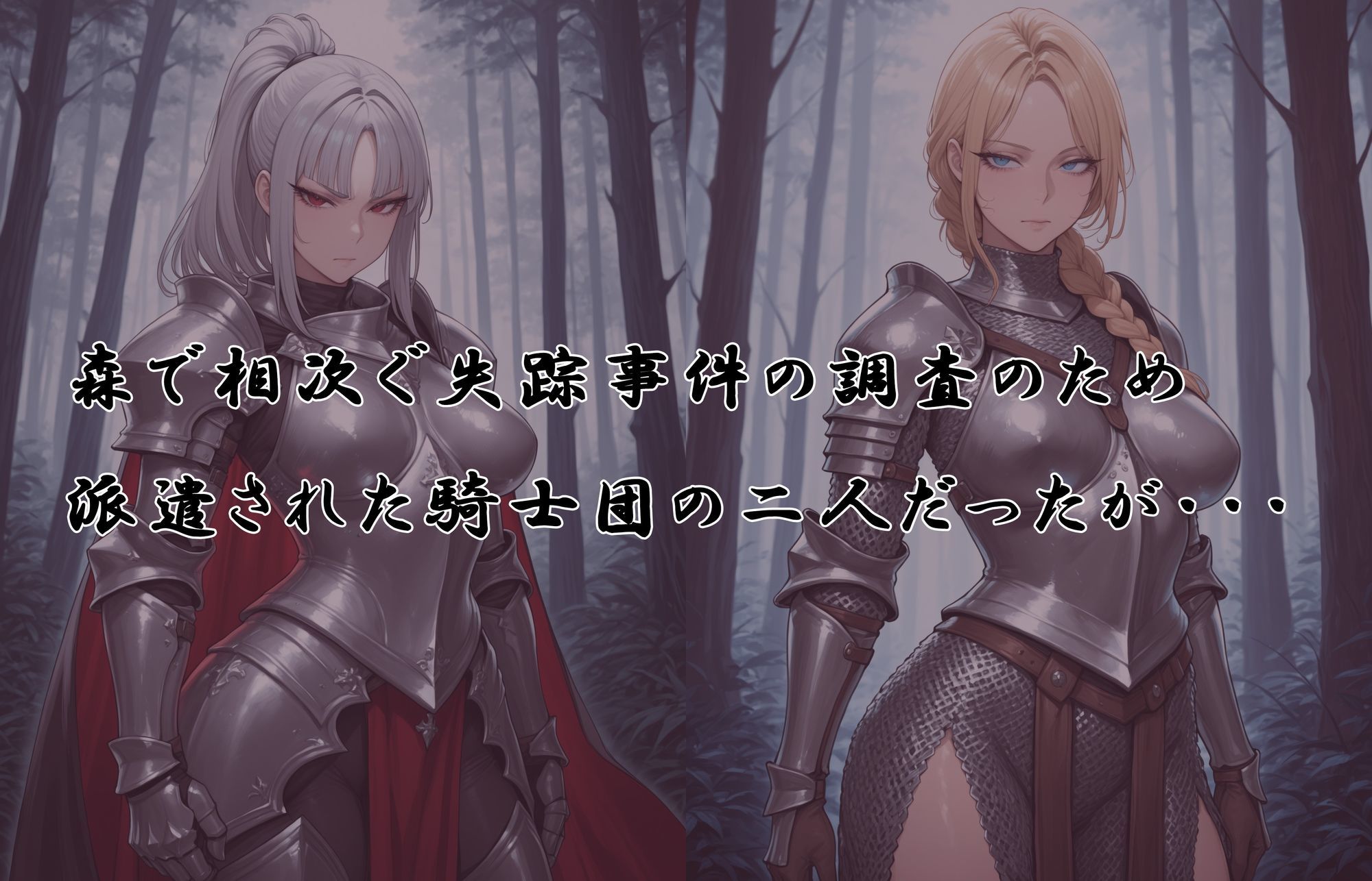 サンプル画像2:ゴブリンの孕み袋2〜犯●れる騎士たち〜(アヘ顔工房_えびす屋) [d_679501]
