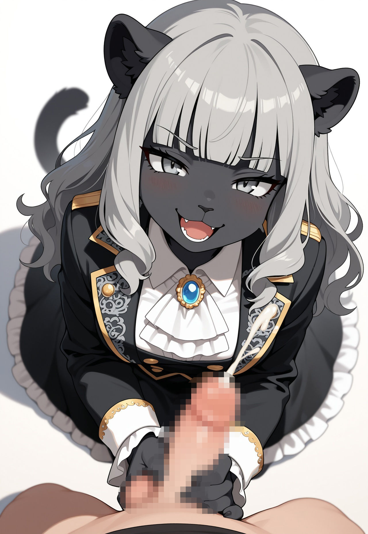 サンプル画像1:クロヒョウ令嬢の秘密の姿(えんがわ) [d_679506]