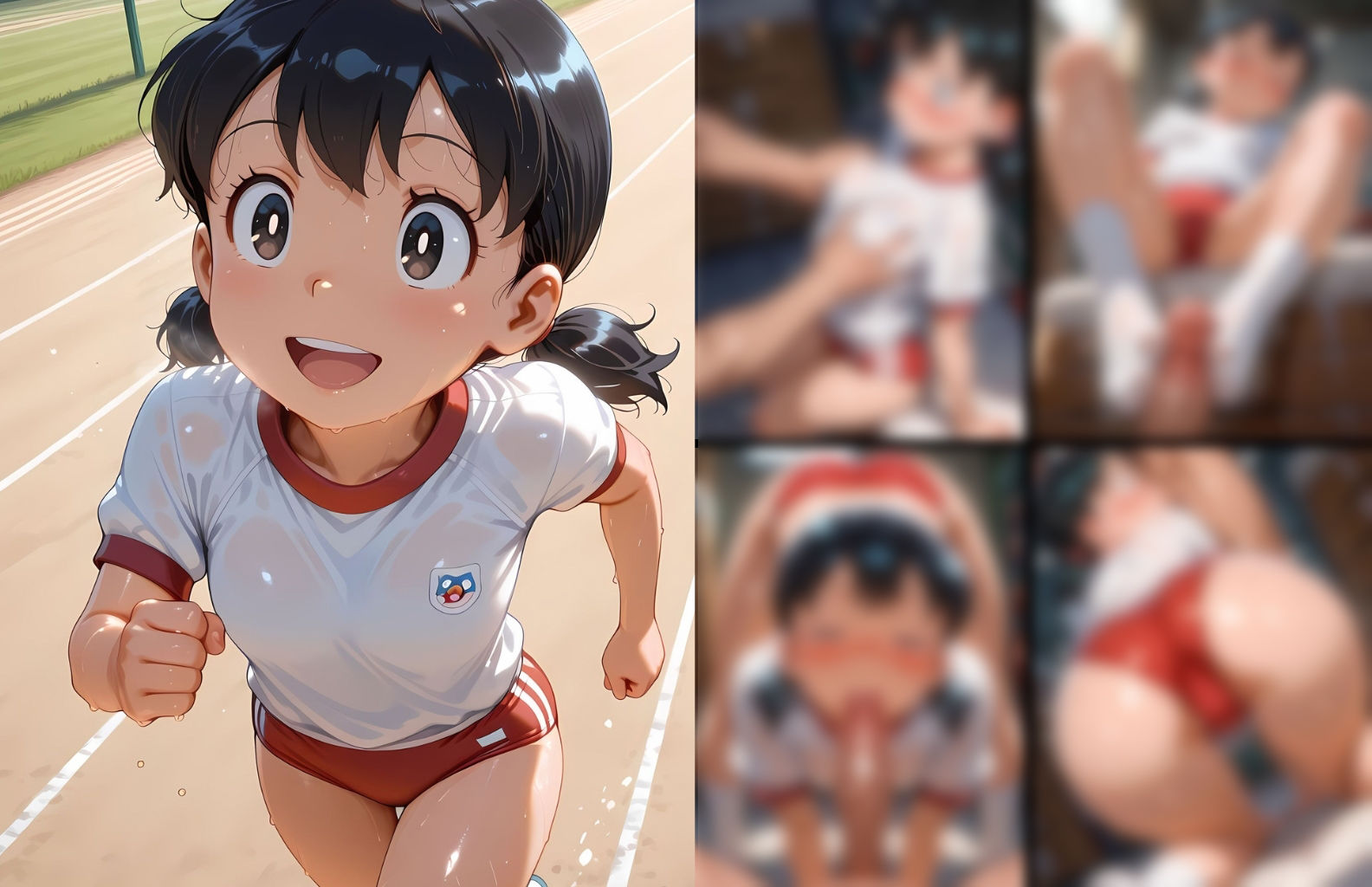 し〇かちゃん体育館倉庫で種付け集1