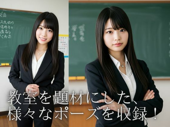 サンプル画像2:超絶教育実習生  真面目と、かわいいと、かっこいい。ドキドキの2週間の記憶。(AI-AYA) [d_679634]