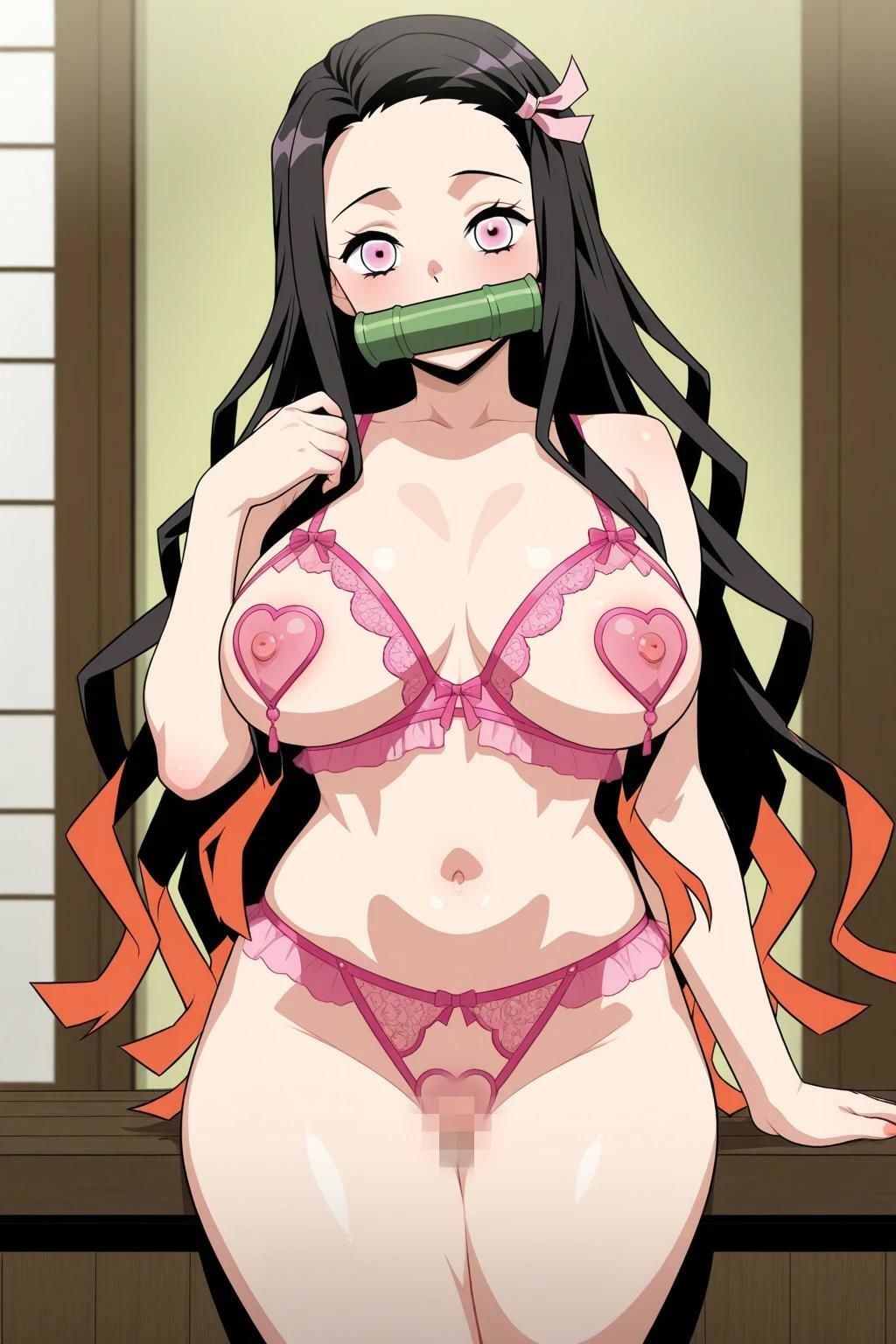 サンプル画像3:セクシー下着・ボディスーツ特集（鬼〇の刃 禰〇子）(らいとにんぐ) [d_679643]