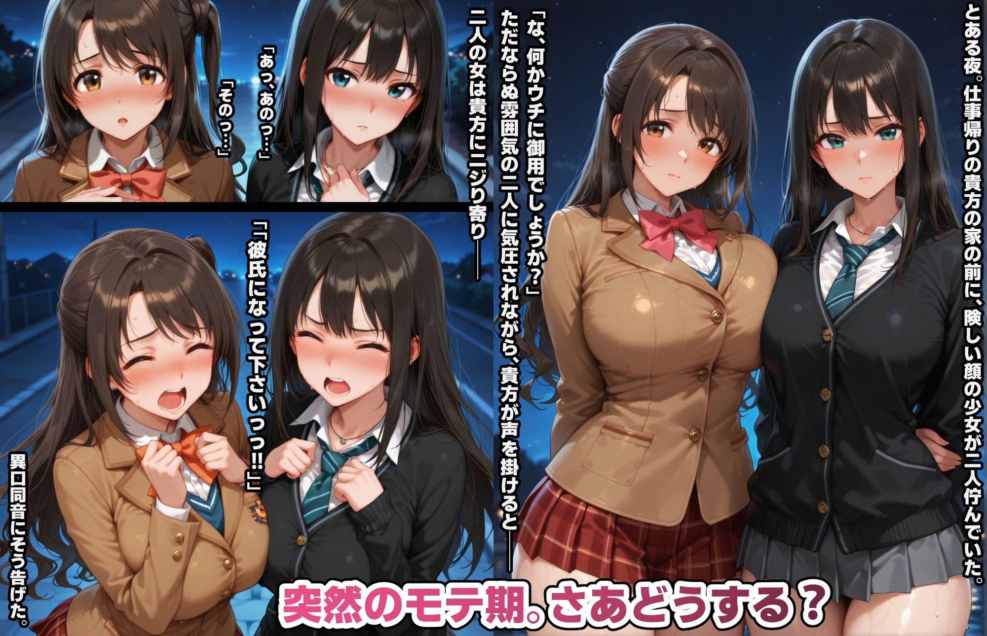 凛と卯月に同時に告られたら、どうする？ 画像1