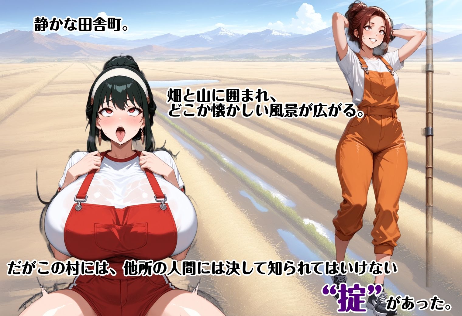 サンプル画像1:田舎肉穴奉仕村 ―村ぐるみでオマンコ管理―(Tacosuke-Anime) [d_679742]