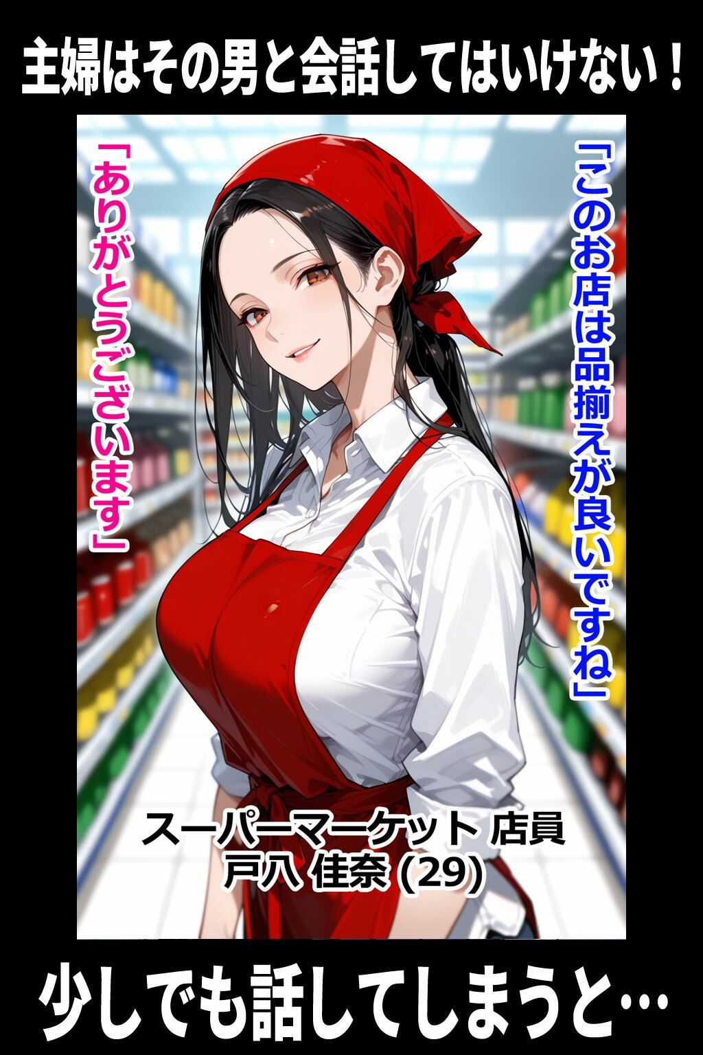 パート主婦はその男と会話してはいけない 即堕ち2コマ 画像1