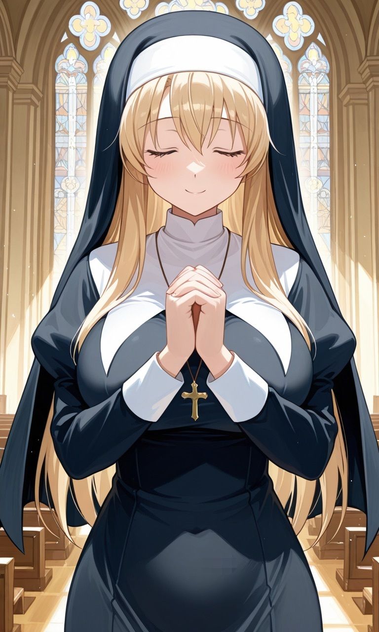 サンプル画像1:メス〇〇ロリサキュバスに完全敗北したセ◯ズリ大好き（はーと）ふたなりシスター(かとう家) [d_679816]