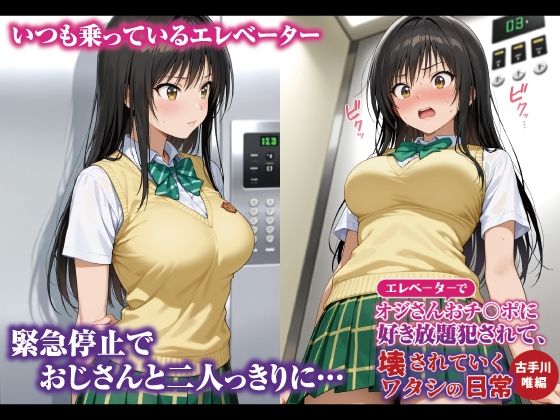エレベーターでオジさんおチ〇ポに好き放題犯〇れて、壊されていくワタシの日常 古手川唯編 画像1