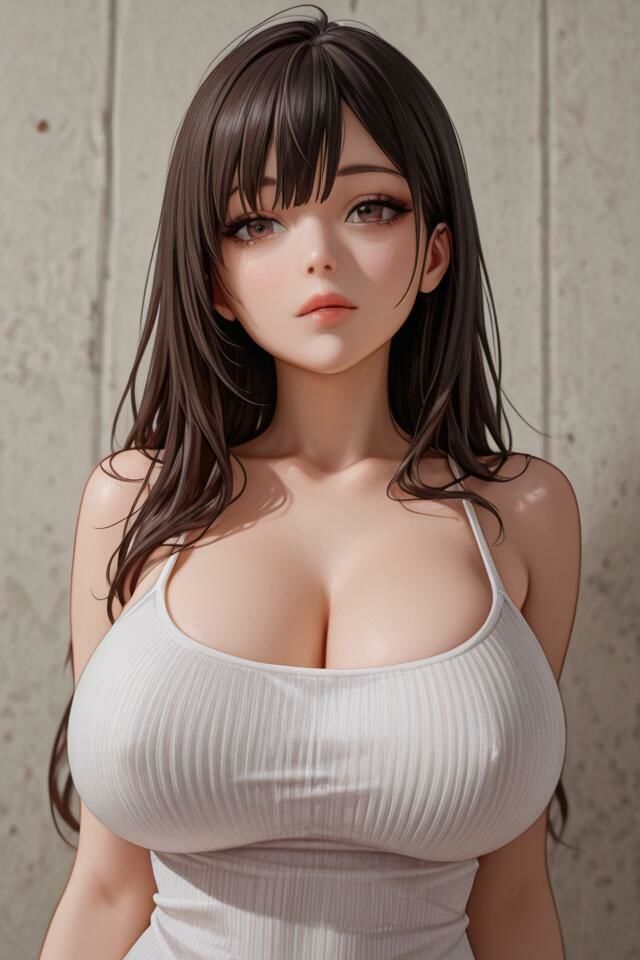 サンプル画像3:きっと見つかるあなたの1枚 ポートレイトで楽しむ巨乳美女写真集(AI Force) [d_679864]