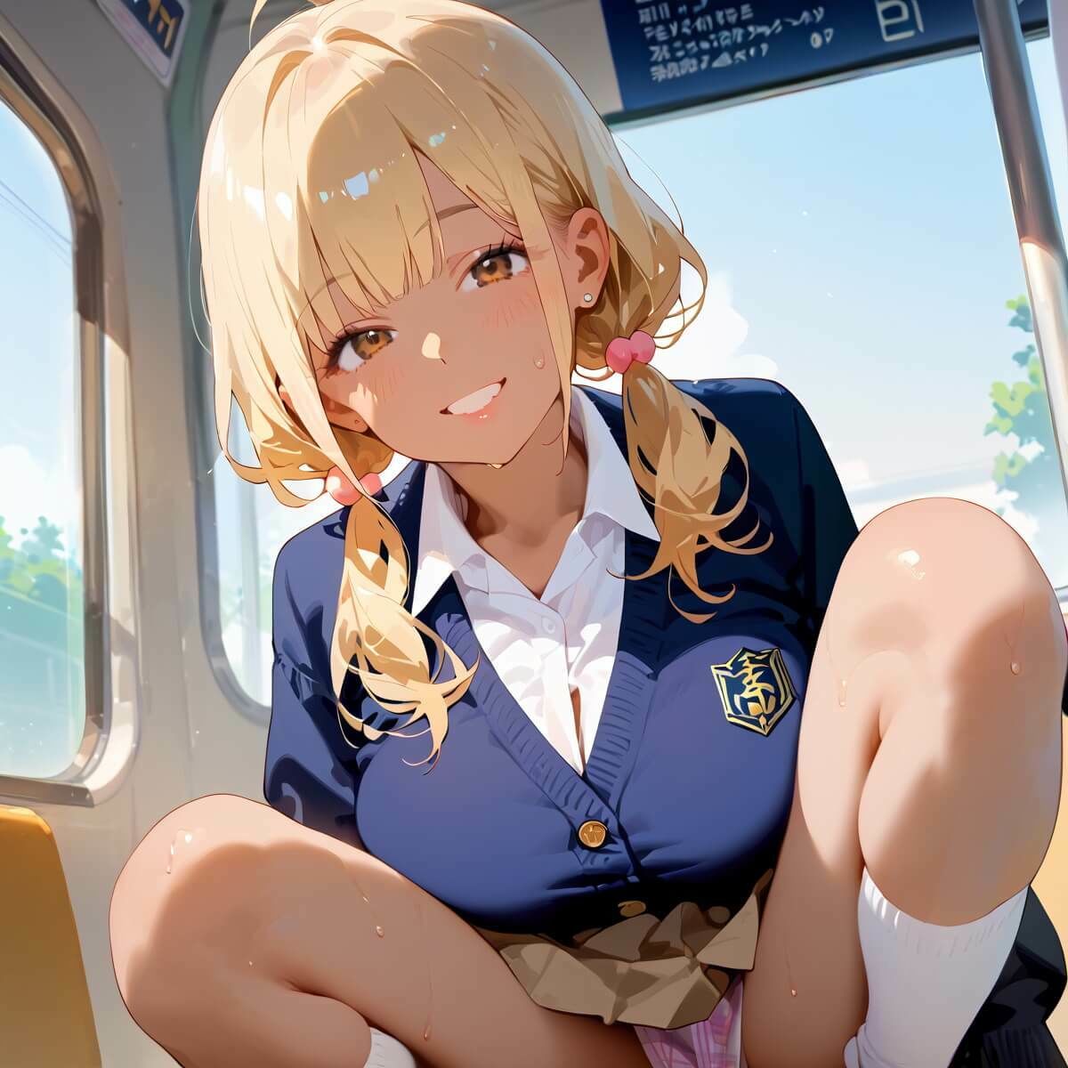 サンプル画像5:ギャルだらけの最強！満員電車！7・190枚(ミステリと喫茶店) [d_679943]