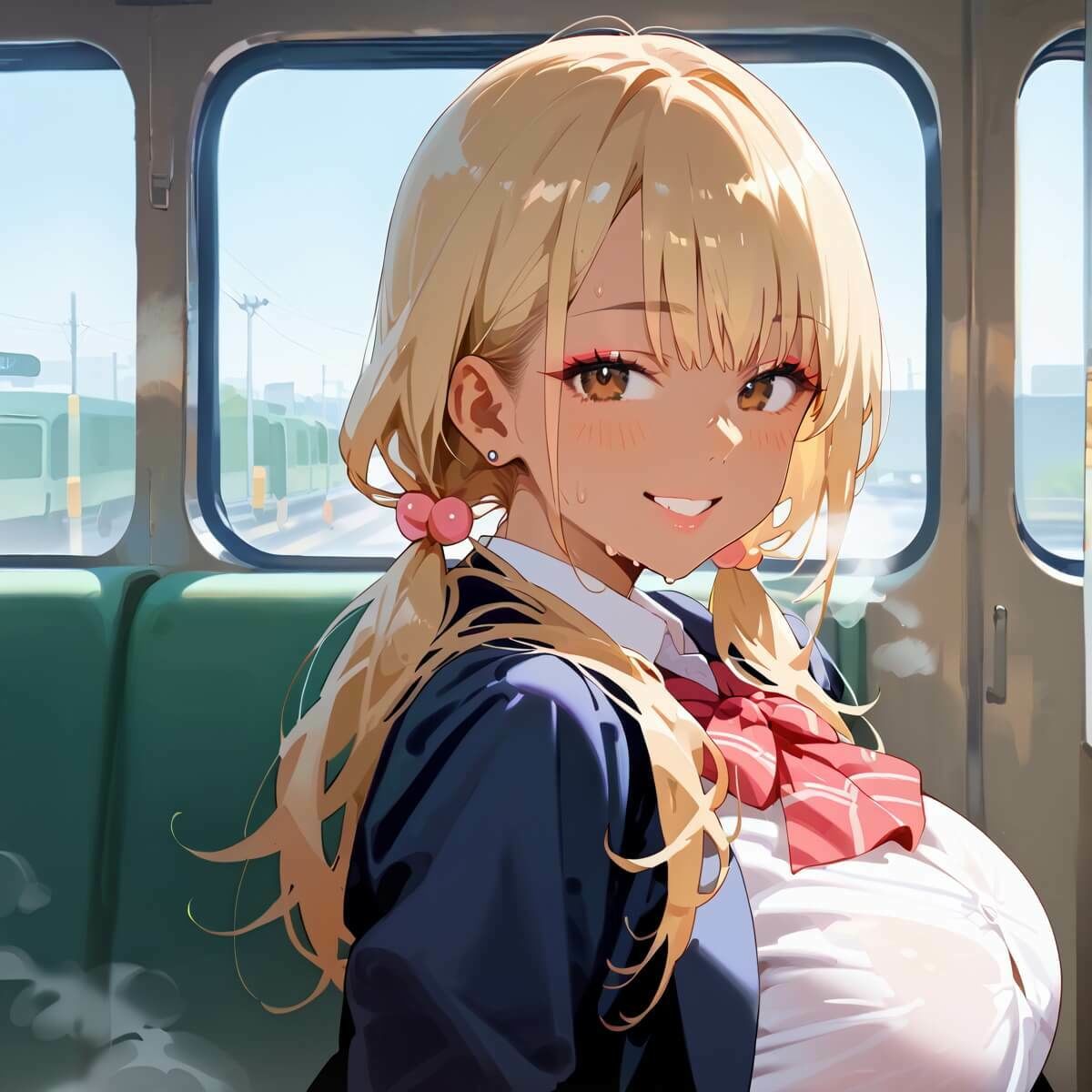 ギャルだらけの最強！満員電車！7・190枚 画像10