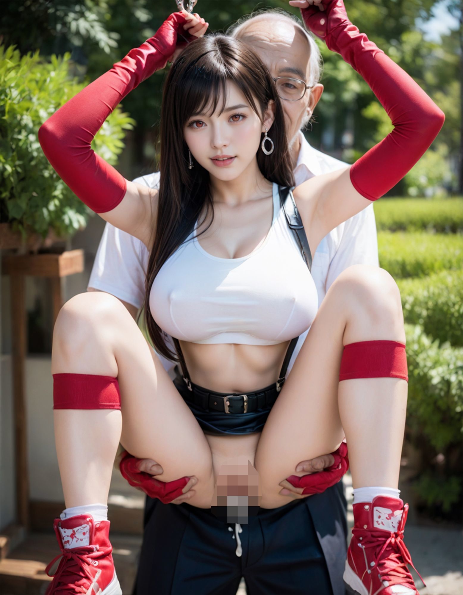 【悲報】ティーファの神コスプレイヤーさん、おっさんにハメ撮り中出しされて妊娠落ち！！   静止画と動画のセットでお買い得！！FIMAL FANTASY 5枚目