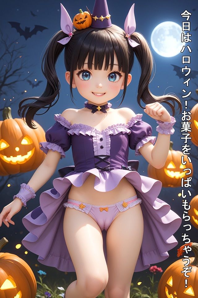 ハロウィンスジ  かぼちゃお化けがやって来た！？ エロ漫画2