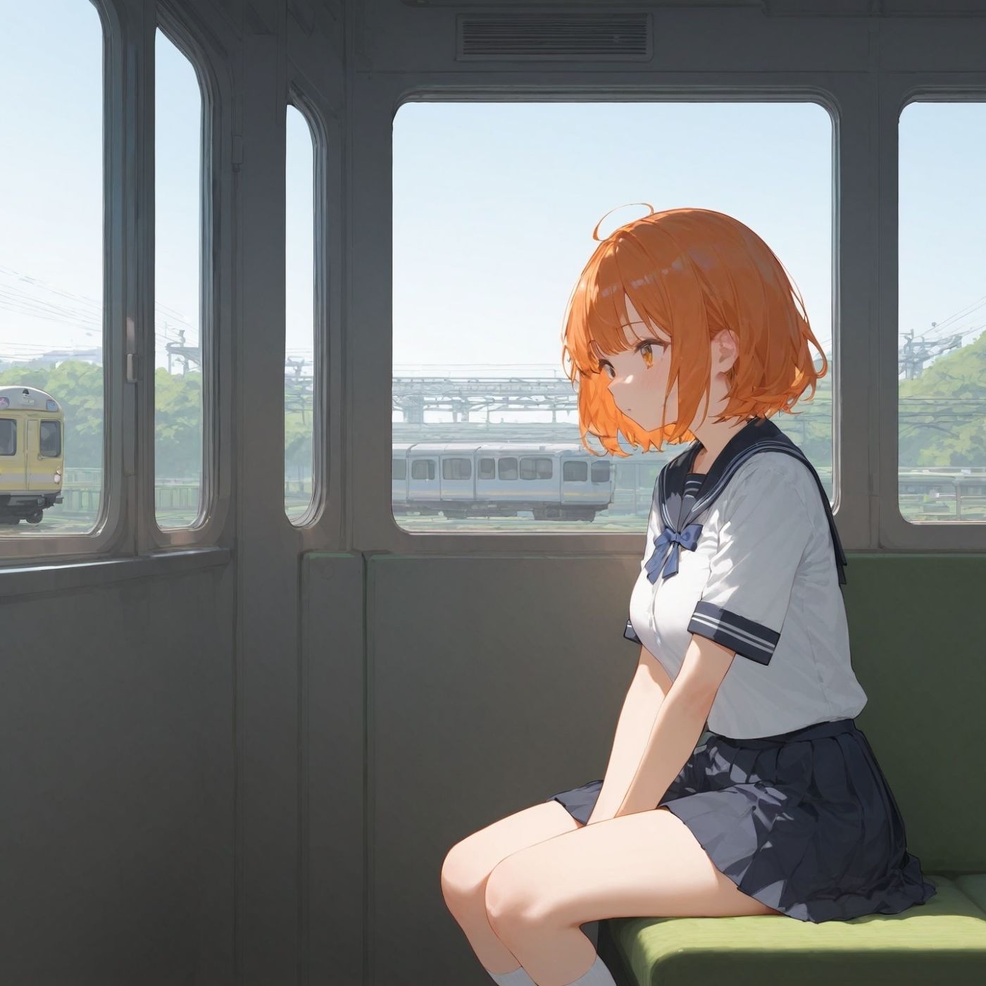 ビッチ用レ●プ車両！乗ったら終点まで乗り継ぎまくってください6【制服美少女の厳選CG375枚収録】 画像5