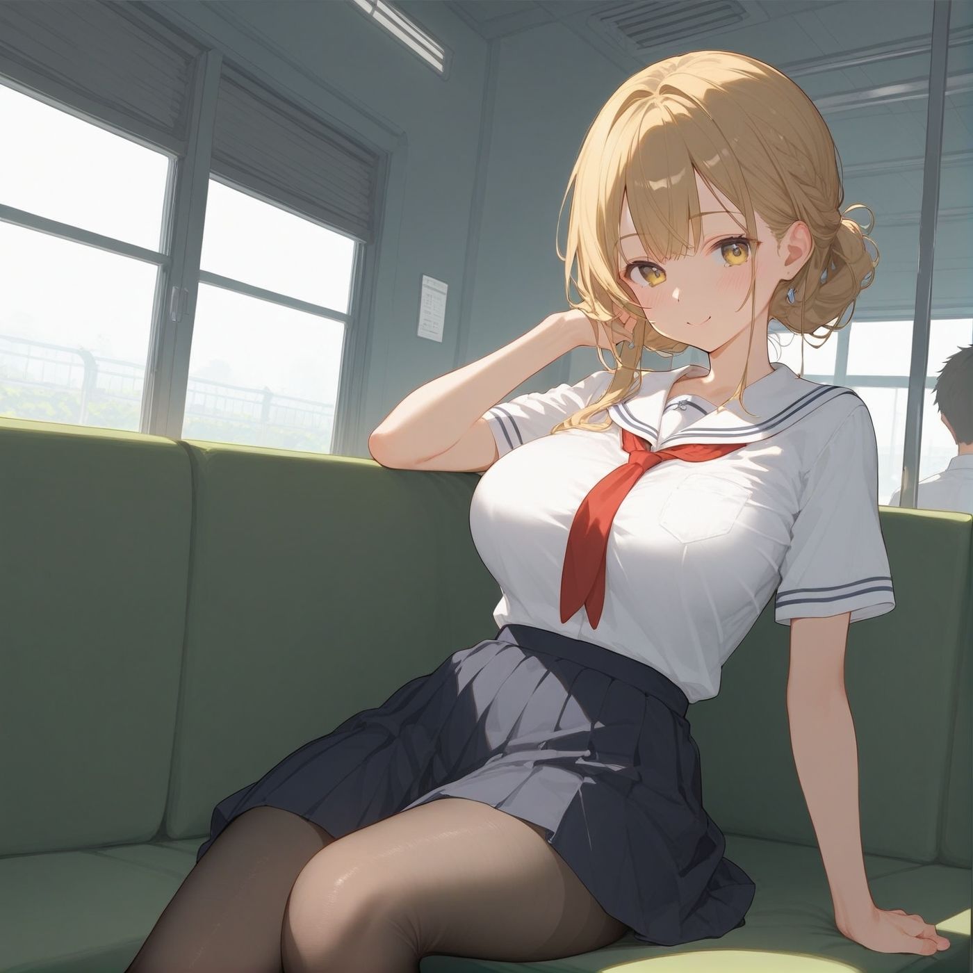 ビッチ用レ●プ車両！乗ったら終点まで乗り継ぎまくってください6【制服美少女の厳選CG375枚収録】 画像10