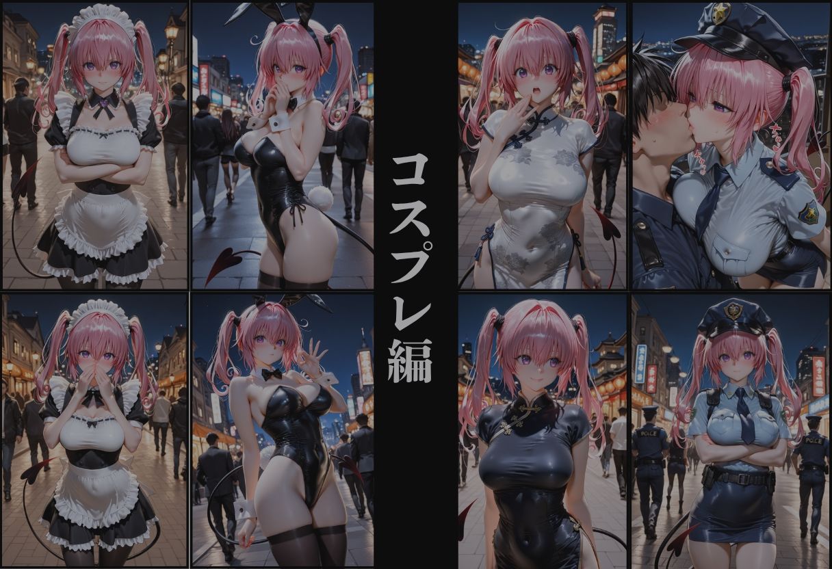 サンプル画像2:『無邪気な誘惑、あの夜のコスプレ』(濡夢幻想) [d_680148]