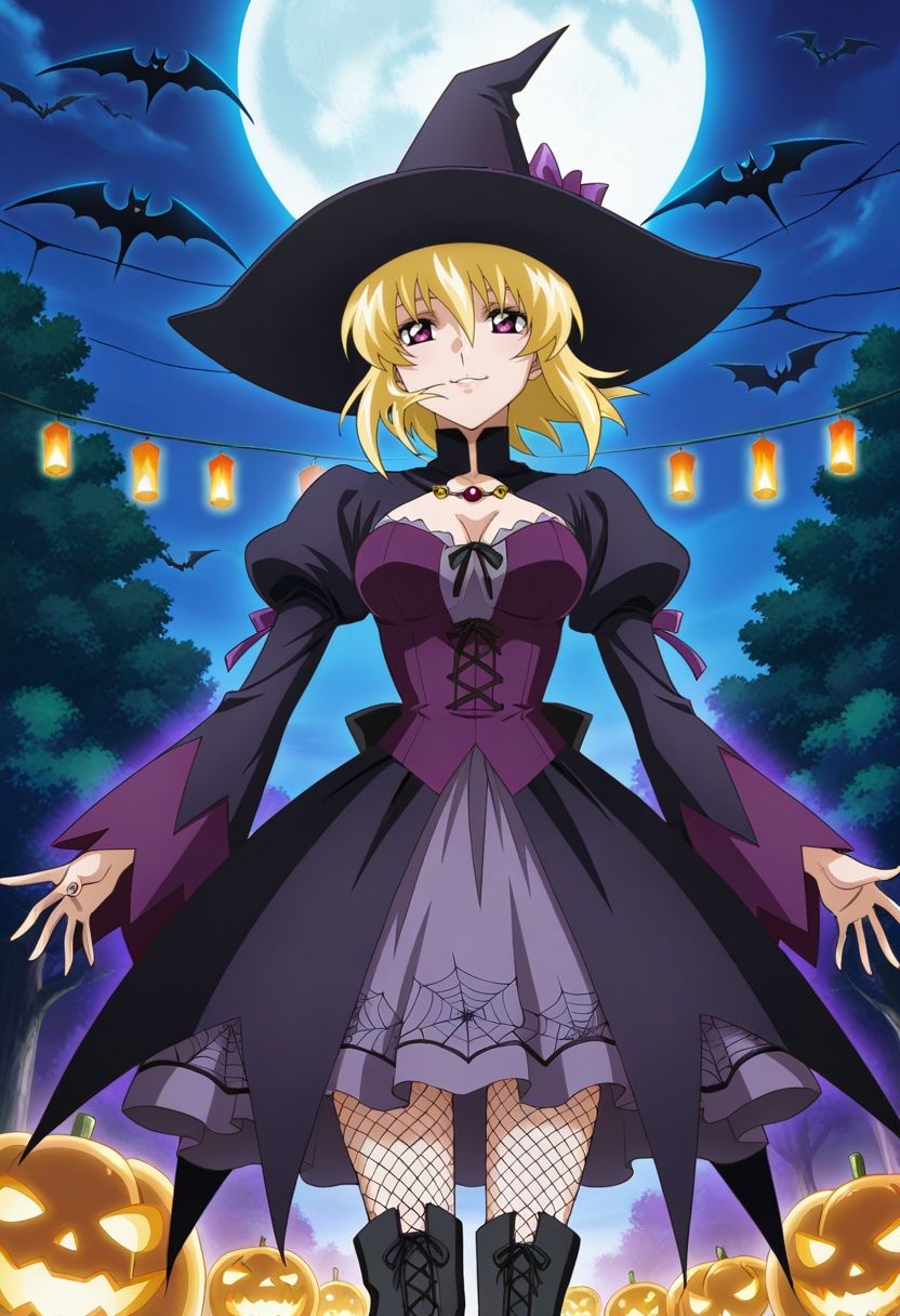 サンプル画像2:ス〇ラ・ルー〇ェ  ハロウィンVer(ろくねこや) [d_680158]