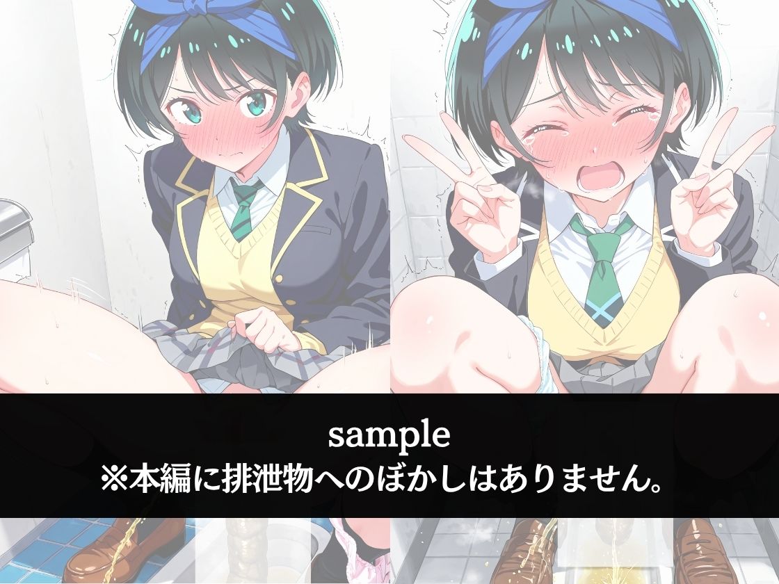 サンプル画像1:極太ウンコトイレ乱入〜絶対に見られたくない姿〜更〇瑠夏(極太黄金堂) [d_680160]