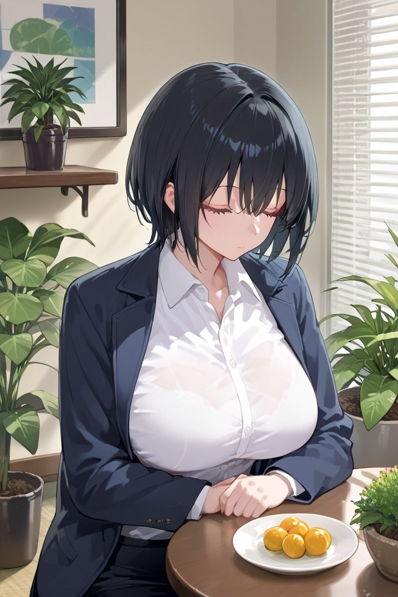 サンプル画像1:新卒ちゃん嫌いな上司に中出し調教される(はまや) [d_680257]