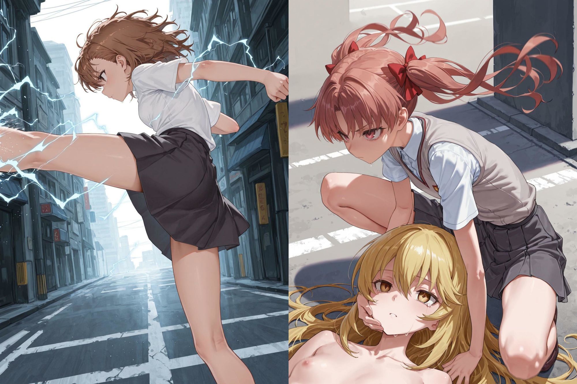 落雷戦線:とあ○科学の超電磁砲の敗戦5