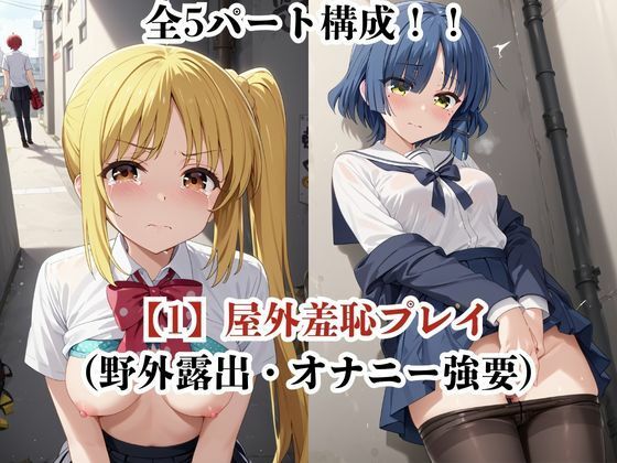 サンプル画像3:肉玩具認定証発行！！街の性処理係堕ち。―快楽と恥辱の記録―伊●知虹夏＆山●リョウ編(Usual.) [d_680380]