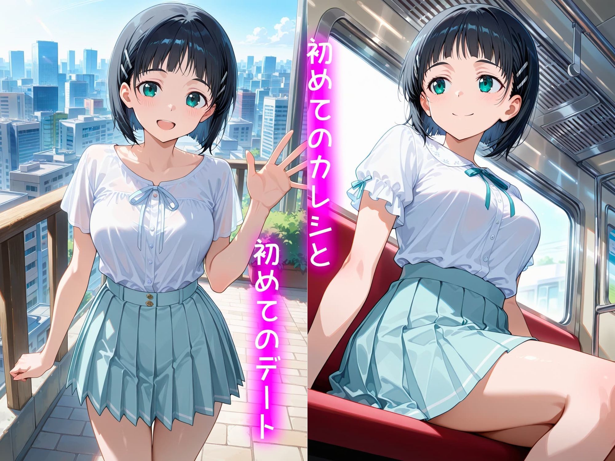 サンプル画像1:処女卒業記録〜ワタシが女になった夏〜直葉編(オスマンロマン) [d_680461]