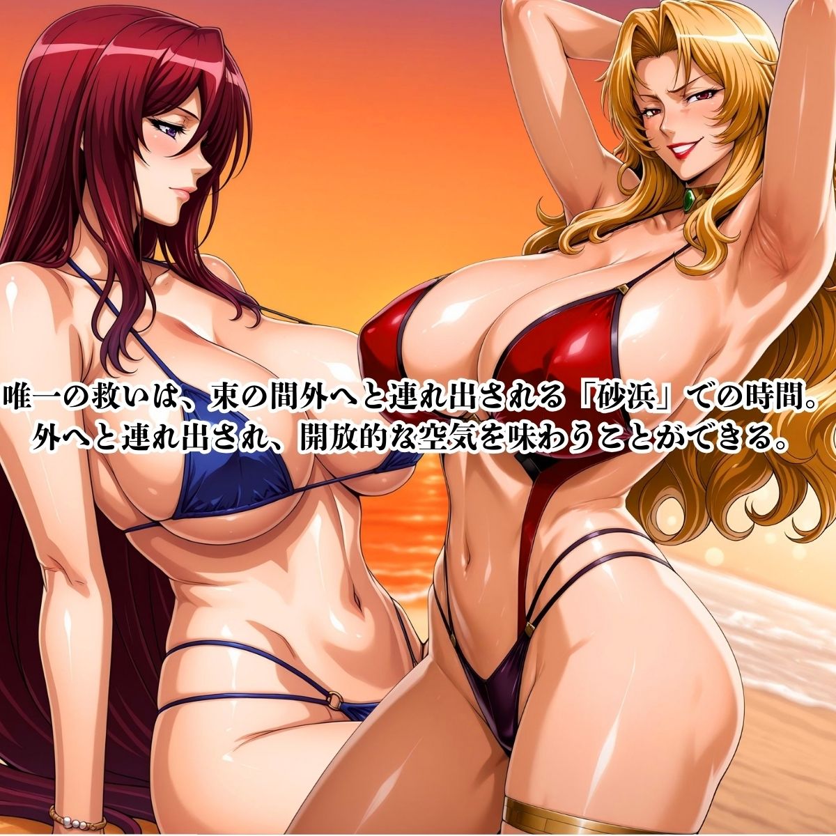 サンプル画像4:女司令官  監獄での過ごし方(ぶるん) [d_680475]