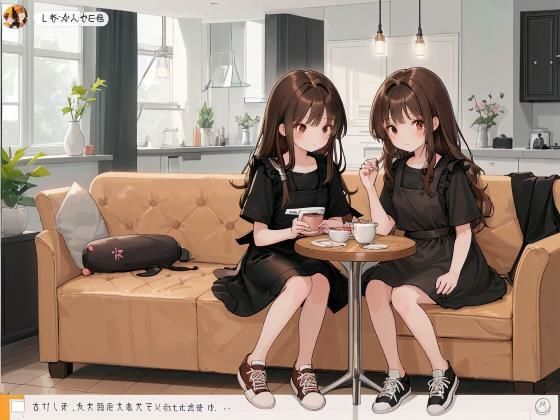 サンプル画像2:幼馴染のJKとお家S〇X(日頃の癒し) [d_680510]