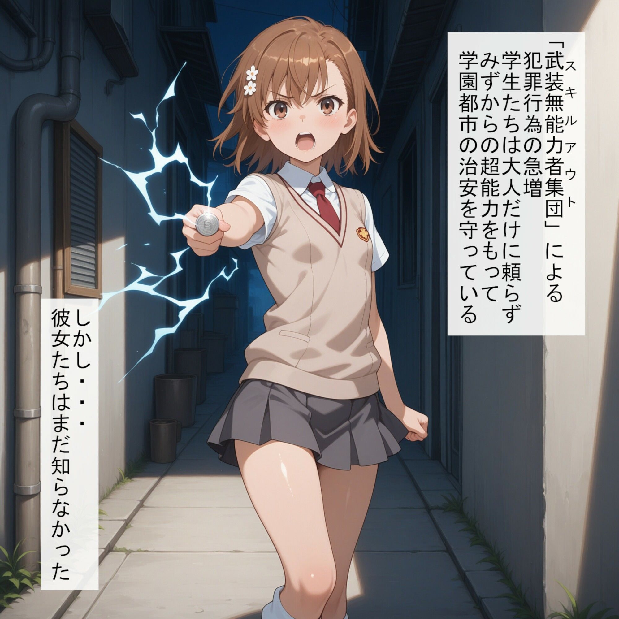 サンプル画像1:とある能力者たちの敗北終焉 ーバッドエンドー(宇宙戦) [d_680551]