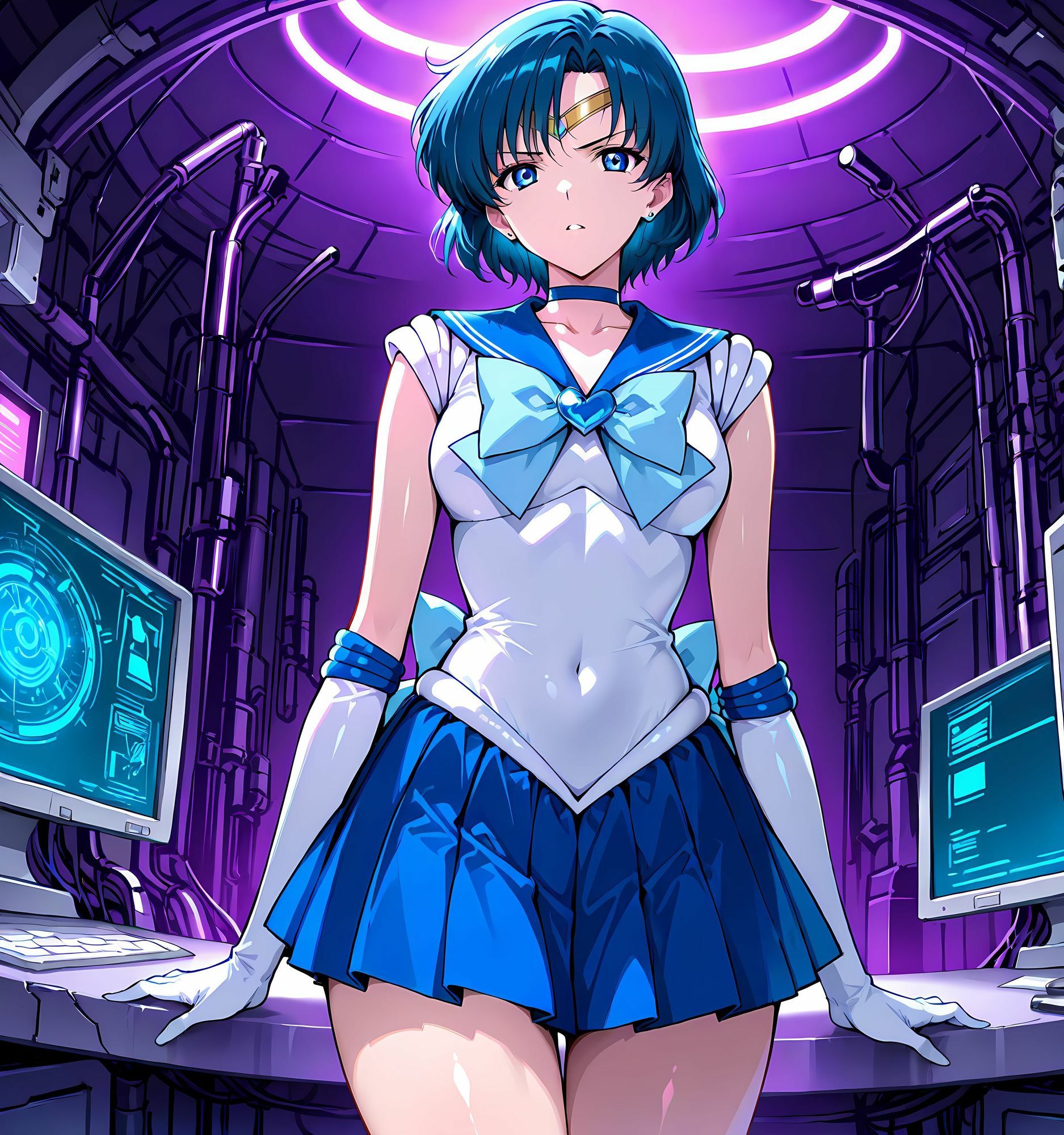 サンプル画像3:マーキュリー洗脳改造・悪堕ち淫乱化搾精(ochiruevil) [d_680588]