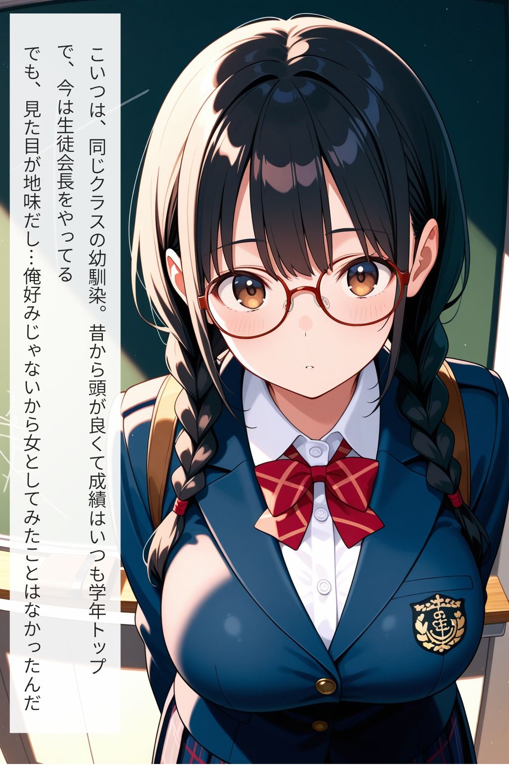 サンプル画像1:「ギャップ萌え」地味女だと思っていた幼馴染がめちゃめちゃ可愛くて萌えた(桃尻娘) [d_680653]