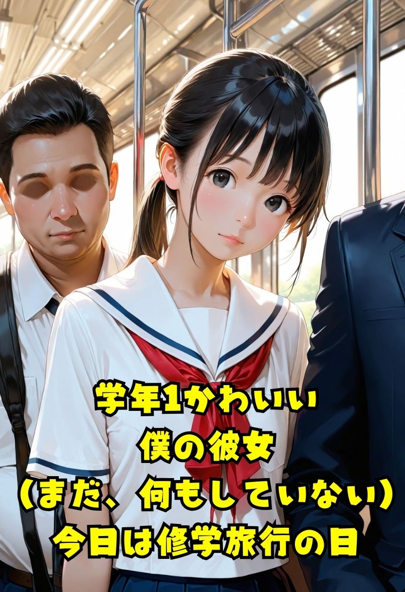 修学旅行先の温泉で彼女が公開S◯Xした件 サンプル画像 2