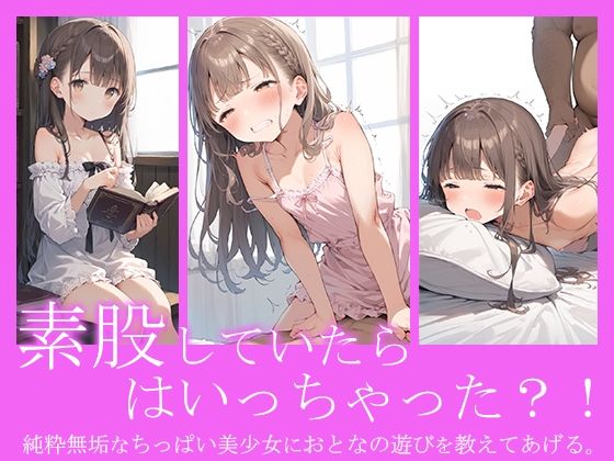 素股していたらはいっちゃった?!〜純粋無垢なちっぱい美少女におとなの遊びを教えてあげる〜の画像