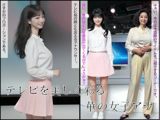 女子アナ顔面恥辱鼻フック物語 画像1