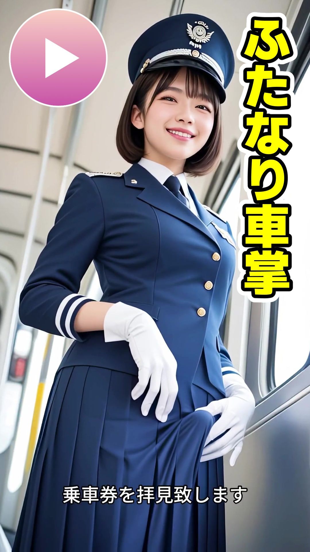 【動画＋写真集】ふたなりチンチン電車2 〜勃起払いでお願いします〜 画像1