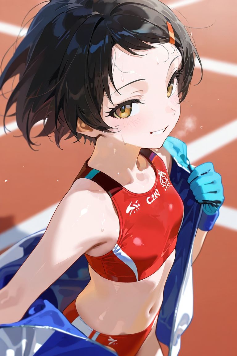 陸上女子の誘惑 画像1