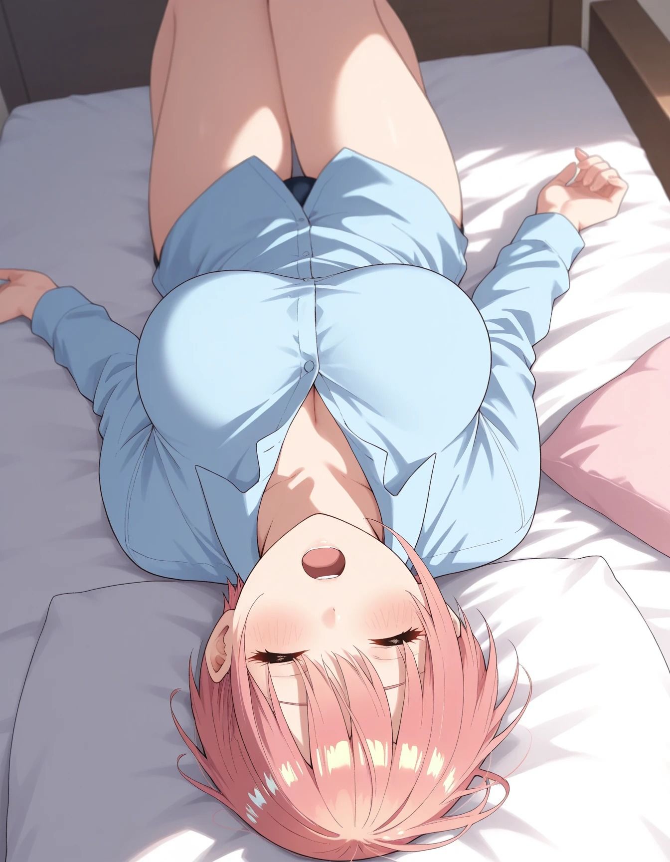 サンプル画像4:「中野一花」イラスト集（96枚）(推しAI作品展) [d_680787]