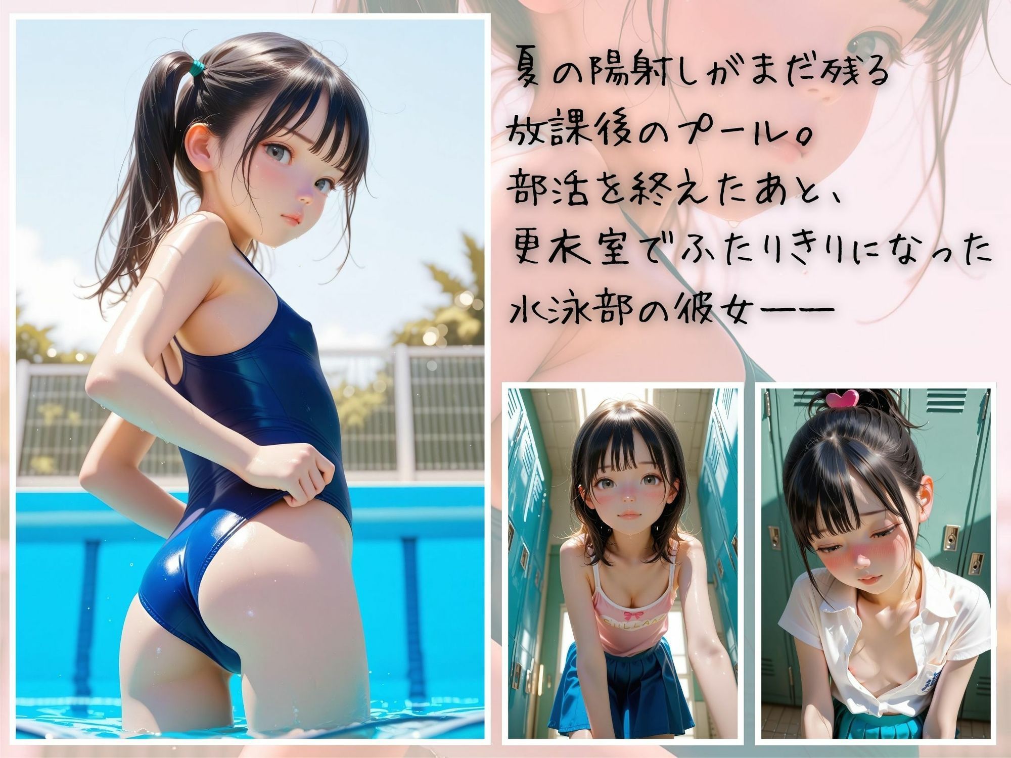 サンプル画像1:放課後リアル ＃08 〜水面に揺れる水泳部の秘密〜(青春グレーゾーン) [d_680891]